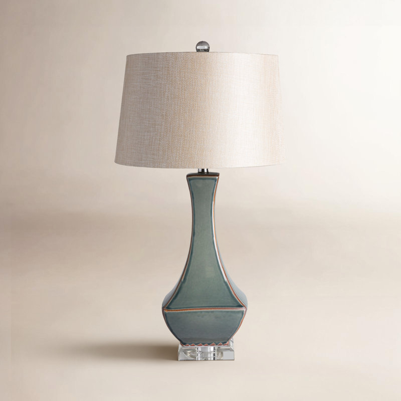 Lampe de table H 31 po Sterling, Gris