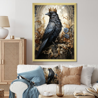 Ashonti " Crow Majestic Monochrome I "