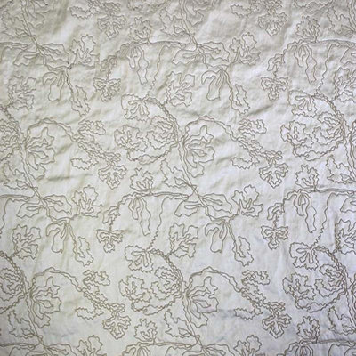 Abstract Cotton Blend Fabric