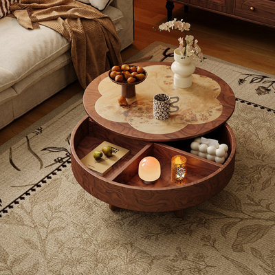 French Retro Style Coffee Table