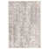 Abrienne Soft Shiny Modern Grey/White Rug