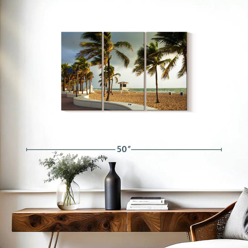 Gillard Fort Lauderdale Florida Beach, 20" H x 33" W