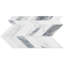 Amari Polished Marble And Aluminum Mosaic-995789254