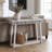 Lukasik 43.3" Traditional Console Table with Curved Top-1670600184