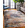 Elleker Abstract Brick Red Area Rug
