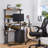 Ulloa Metal Base Computer Desk with Power Outlet-568881569