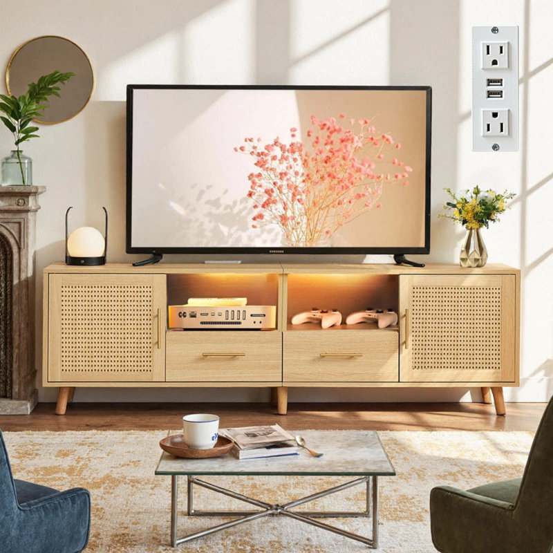 Meuble télé Heyer, Naturel