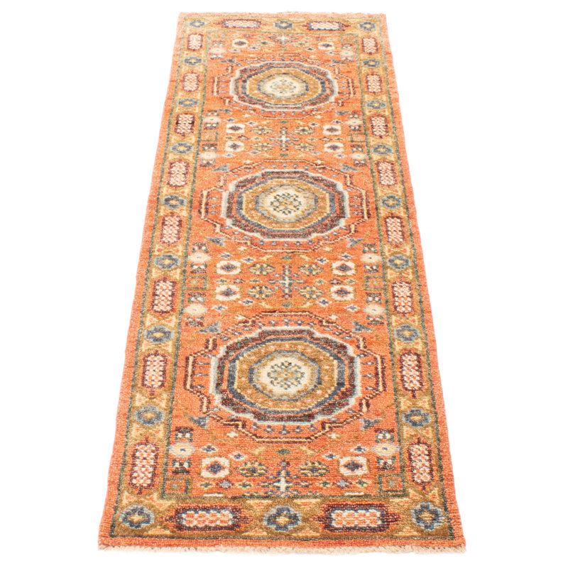 Tapis unique en cuivre 2 pi 7 po x 8 pi 2 po Jules Serapi