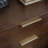 3 Drawer 37" W Solid Wood Dresser with Metal Pulls-1281565580