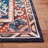 Manado Oriental Red/Navy Area Rug-1530946056