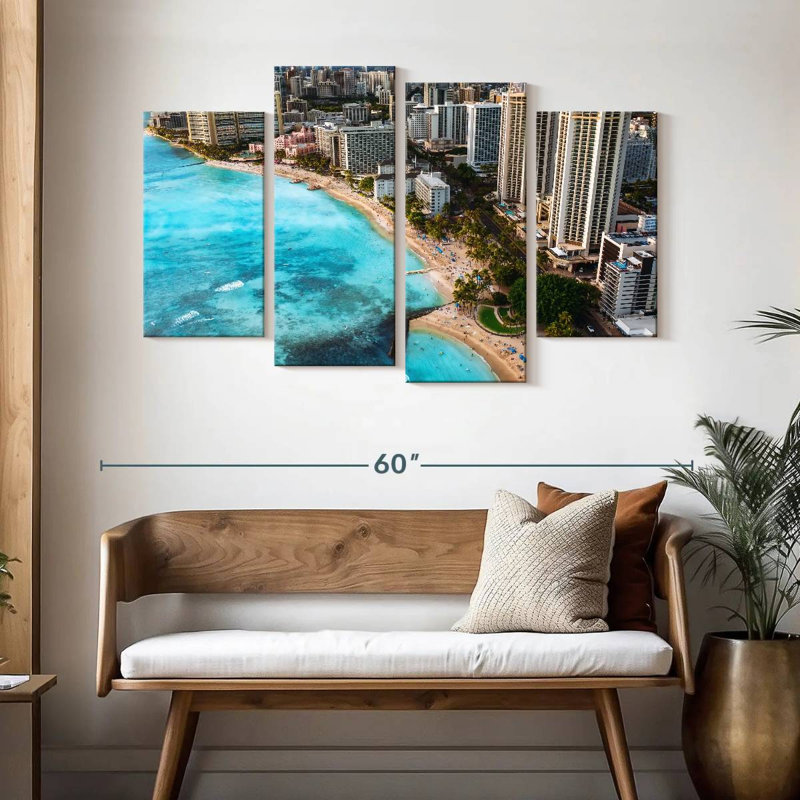 Gillard Waikiki Gillard Coastline, H 32 po x l 52 po