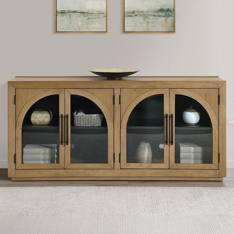 Lixy 70'' Sideboard Media Console, Tan