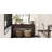 TREXM Rustic Wooden Console Table with Storage Drawers and Open Shelf - Elegant Entryway Table