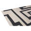 Hand Knotted Area Rug in White