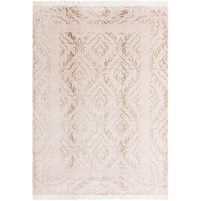 Tapis brun clair Indira