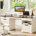 Blanc antique + noyer