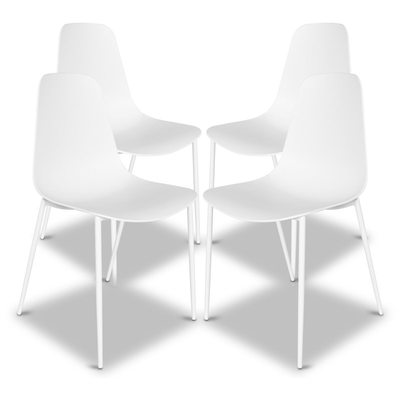 Isla Indoor/Outdoor Dining Chair, White