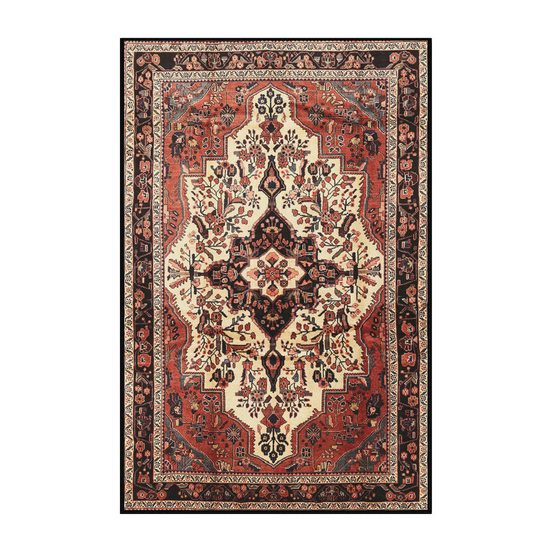Oriental Indoor Rug, Rectangle 4' x 6'