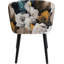 Chair with Armrest Peony Flower Yellow