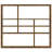 Devonne 10 Piece Cubby Shelf-135045421