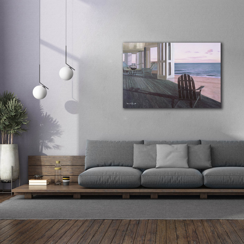 «Beach House» par Diane Romanello, H 40 po x l 60 po x P 1,5 po