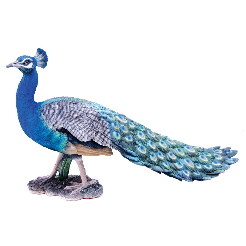 Peacock Garden Statue
