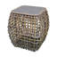 Dynasty Outdoor Square Side Table-1550241102