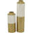Metal Honeycomb Decorative Vase Set-71134096