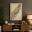 Ornamental Fish Dance Japandi - Wrapped Canvas-545936802-545936824