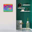 Art mural sur toile Dakota Fields «Rainbow Axolotls» par Rebecca Wang-1743340622