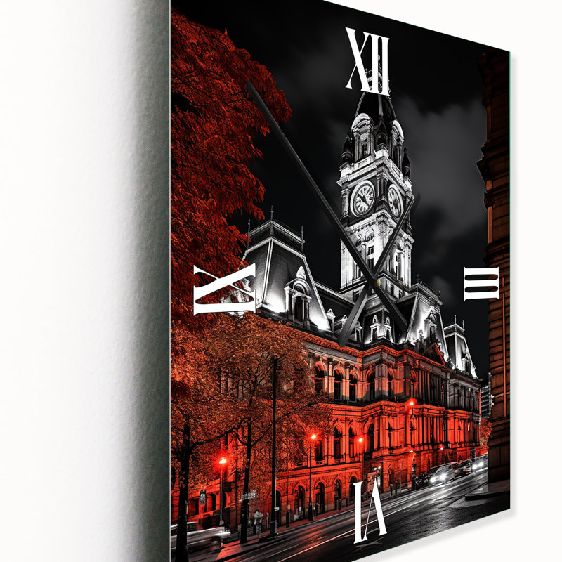 Jerita - Cityscapes Wall Clocks, Petit
