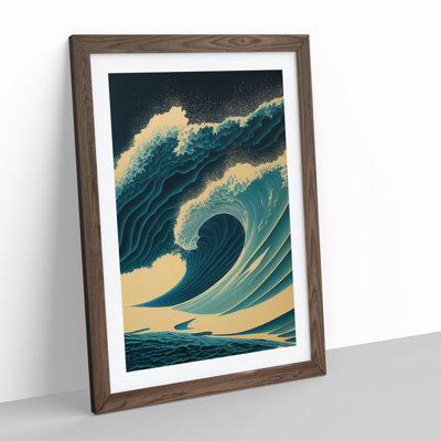 Powerful Ocean Wave - Wall Art