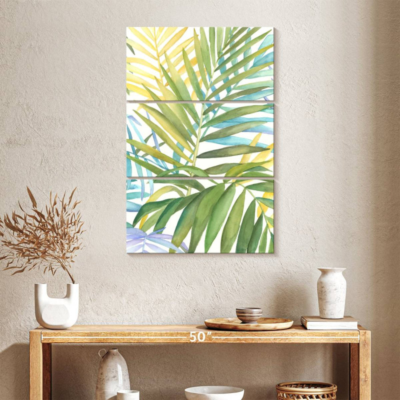 Harnek motif tropical I, H 38 po x l 24 po