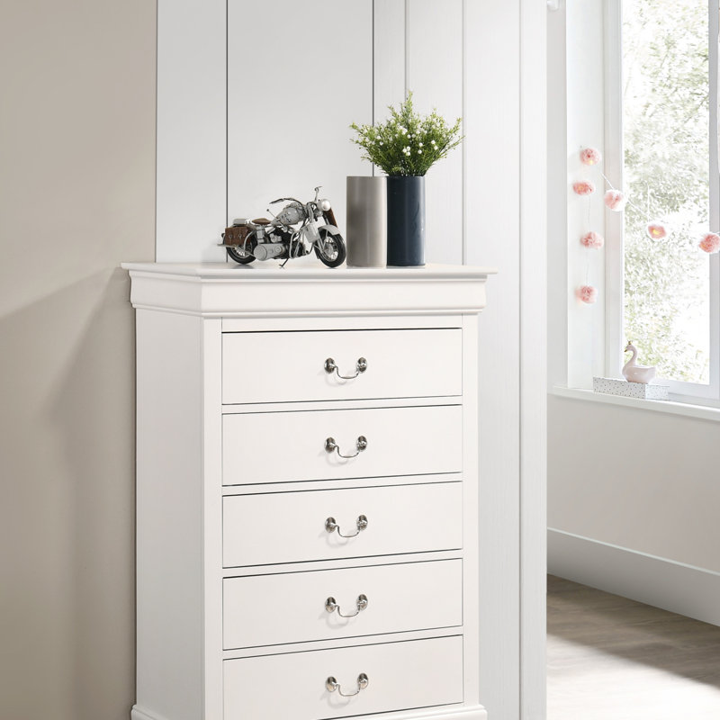 Commode de style traditionnel, Blanc