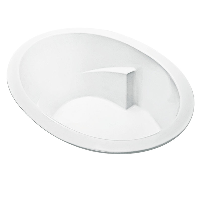 MTI Solutions 6 59.5" Bathtub, Acrylic CXL® Gloss White