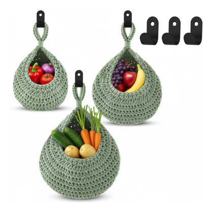 3 Hanging Baskets