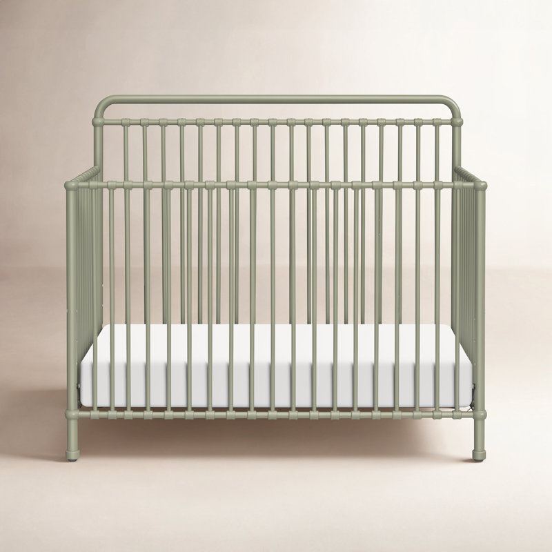 Winston 4-Conversion Steel Convertible Crib, Heirloom Sage