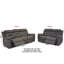 Demea 3+2 Genuine Leather Electric Recliner