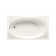 Delray 60" x 42" Drop in Whirlpool Acrylic Bathtub