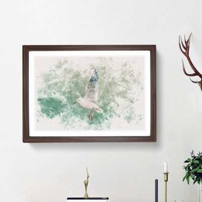 Seagull - Picture Frame Painting Print