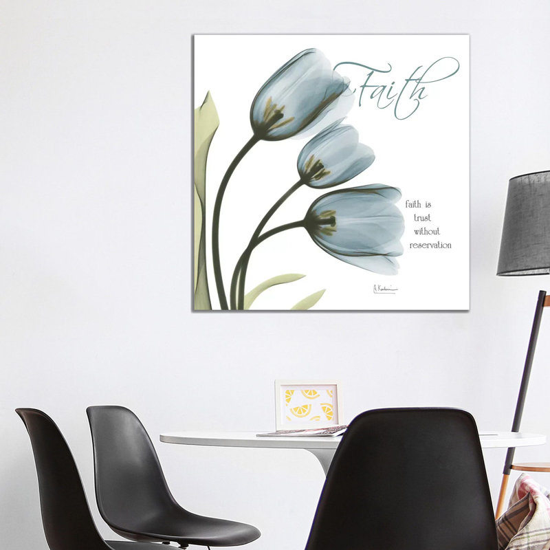 Tulips Faith by Albert Koetsier - Wrapped Canvas Print, 45.72 cm H x 45.72 cm W x 3.175 cm D
