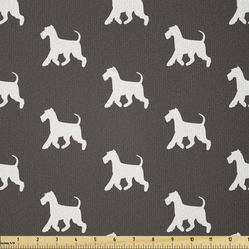 Crystil Adult Silhouette Schnauzers Multi-Purpose Fabric