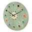 Horloge murale turquoise-63617364