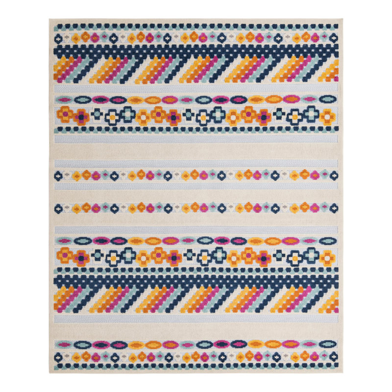 Paradera Aruba Indoor/Outdoor Rug, Rectangle 7'10" x 10'