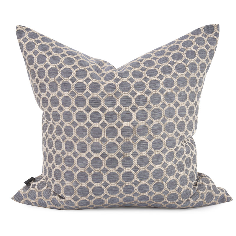 Coussin décoratif carré & insert, Violet, H 24 po x l 24 po