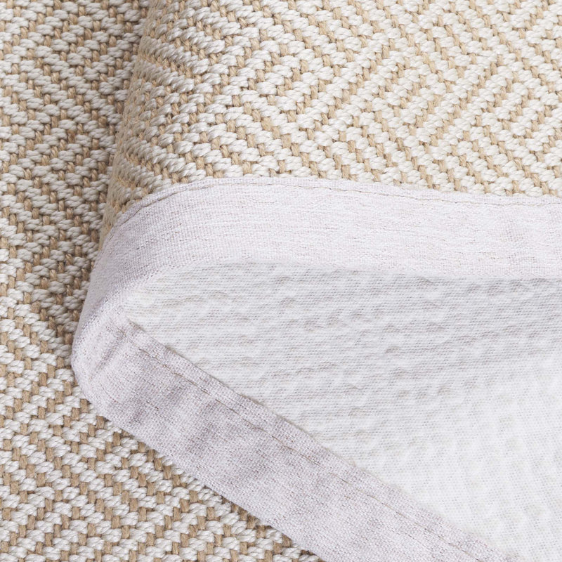 Pylesville 148 Area Rug In Natural / Ivory, Rectangle 5' x 8'
