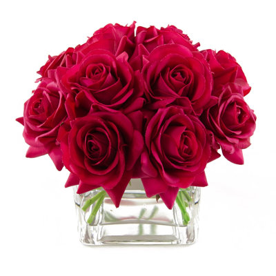 Roses dans un vase