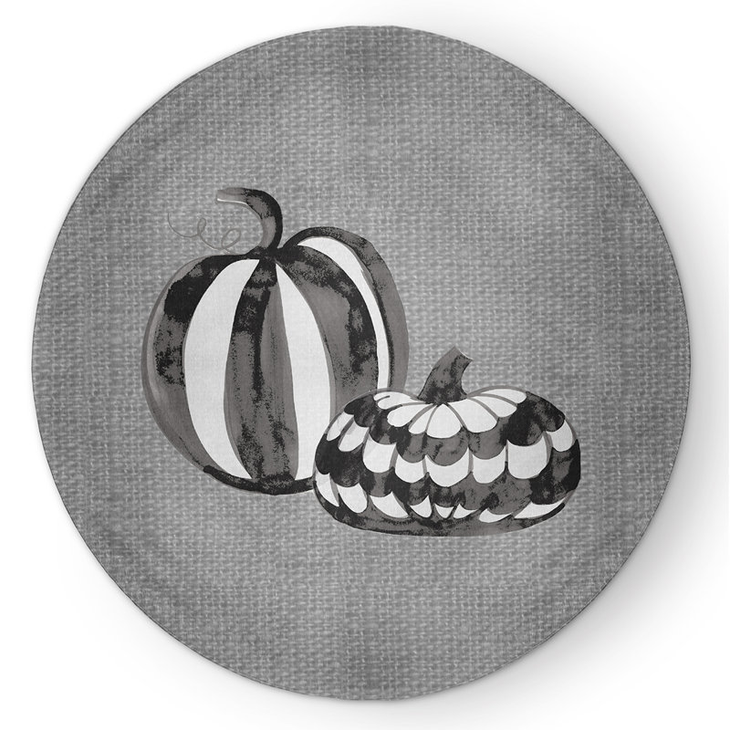 Euripides Chenille Indoor Rug, Round 5'