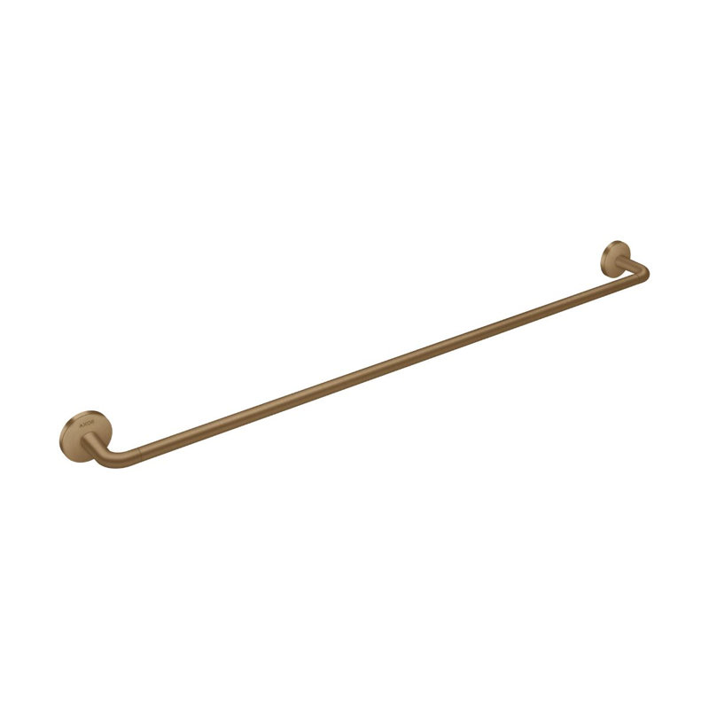 AXOR Universal Circular Wall Mounted Towel Bar, Bronze, 3" H x 33.6" W x 30" D