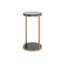 Benjamin End Table - Antique Brass
